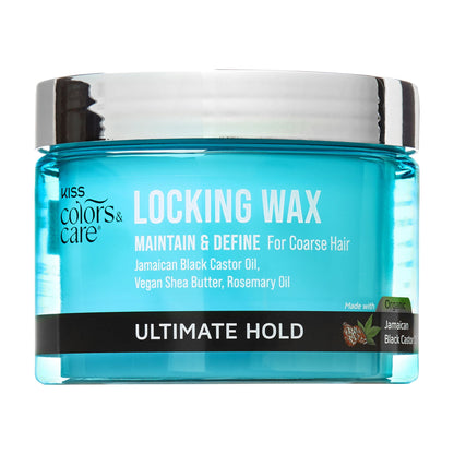 (4 Pack)  Colors & Care Locking Hair Wax, Level 9 Ultimate Hold, 6 Oz.
