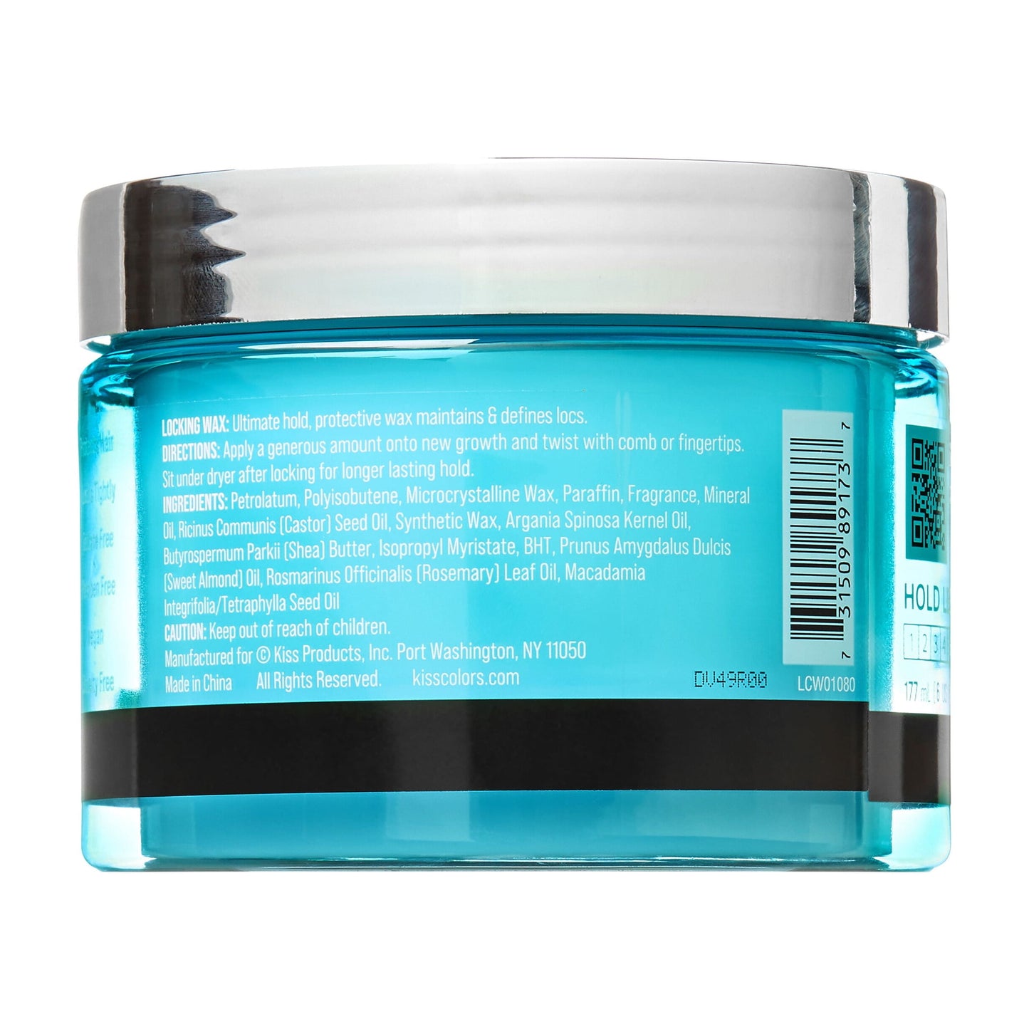 (4 Pack)  Colors & Care Locking Hair Wax, Level 9 Ultimate Hold, 6 Oz.